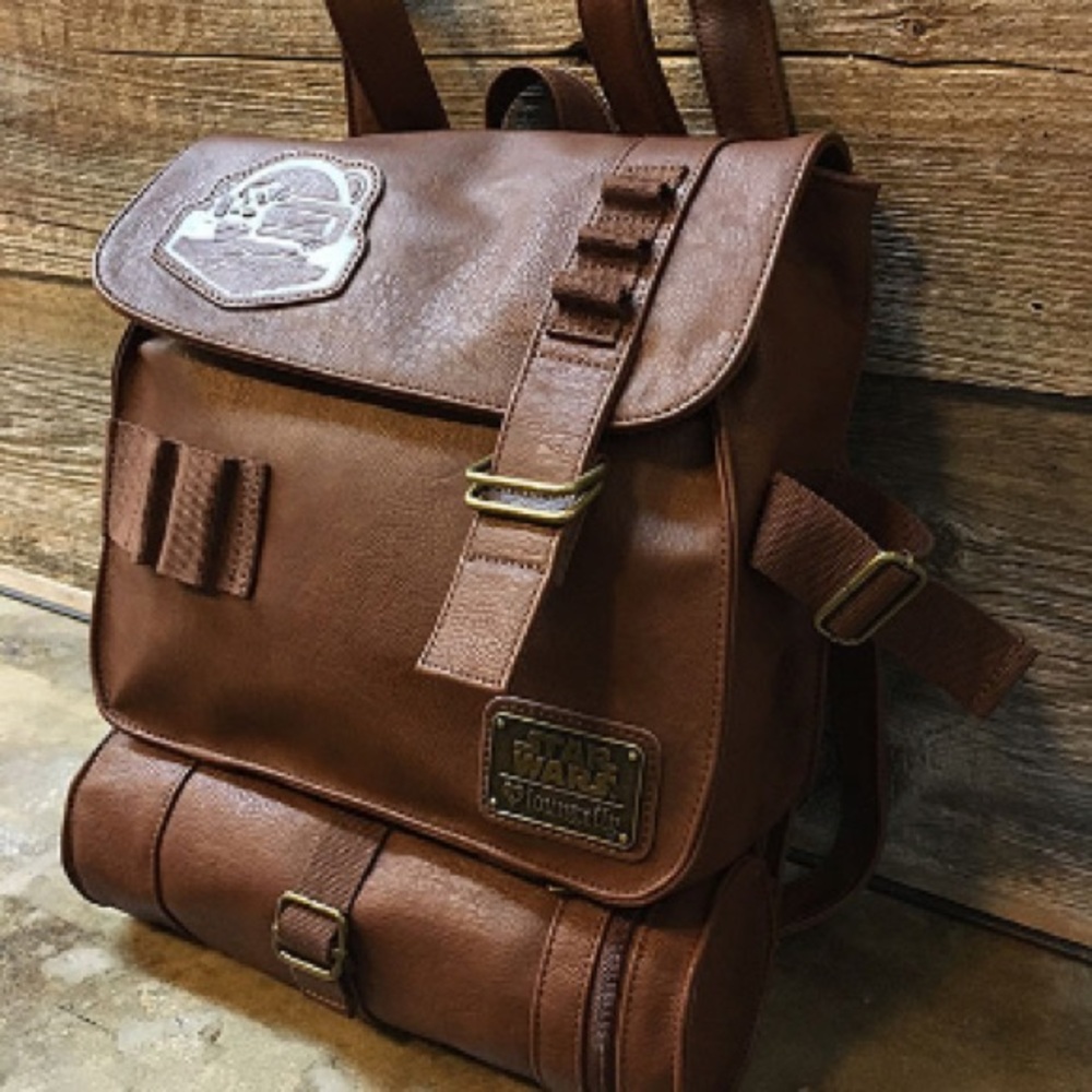 The Loungefly x Star Wars Rey backpack